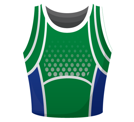 Strategy Sublimated Netball Top