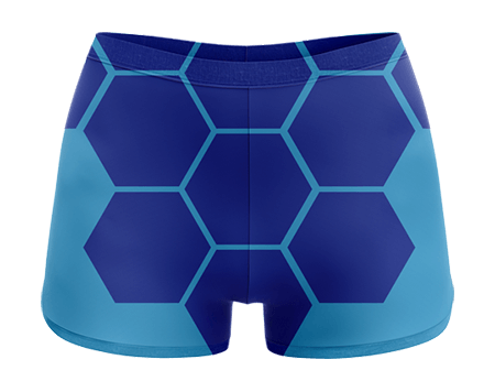 Hexed Sublimated Cheerleading Hotpants