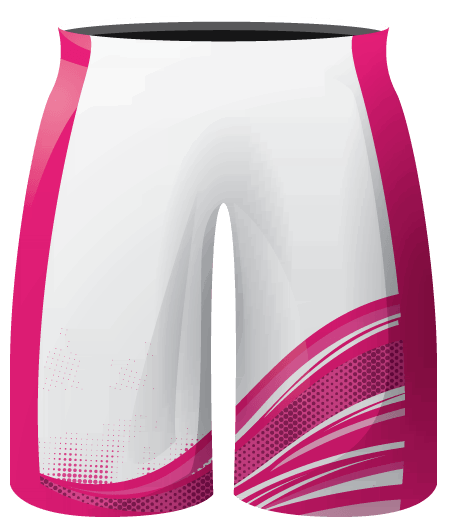 Stripes Design Sublimated Cheerleading Shorts